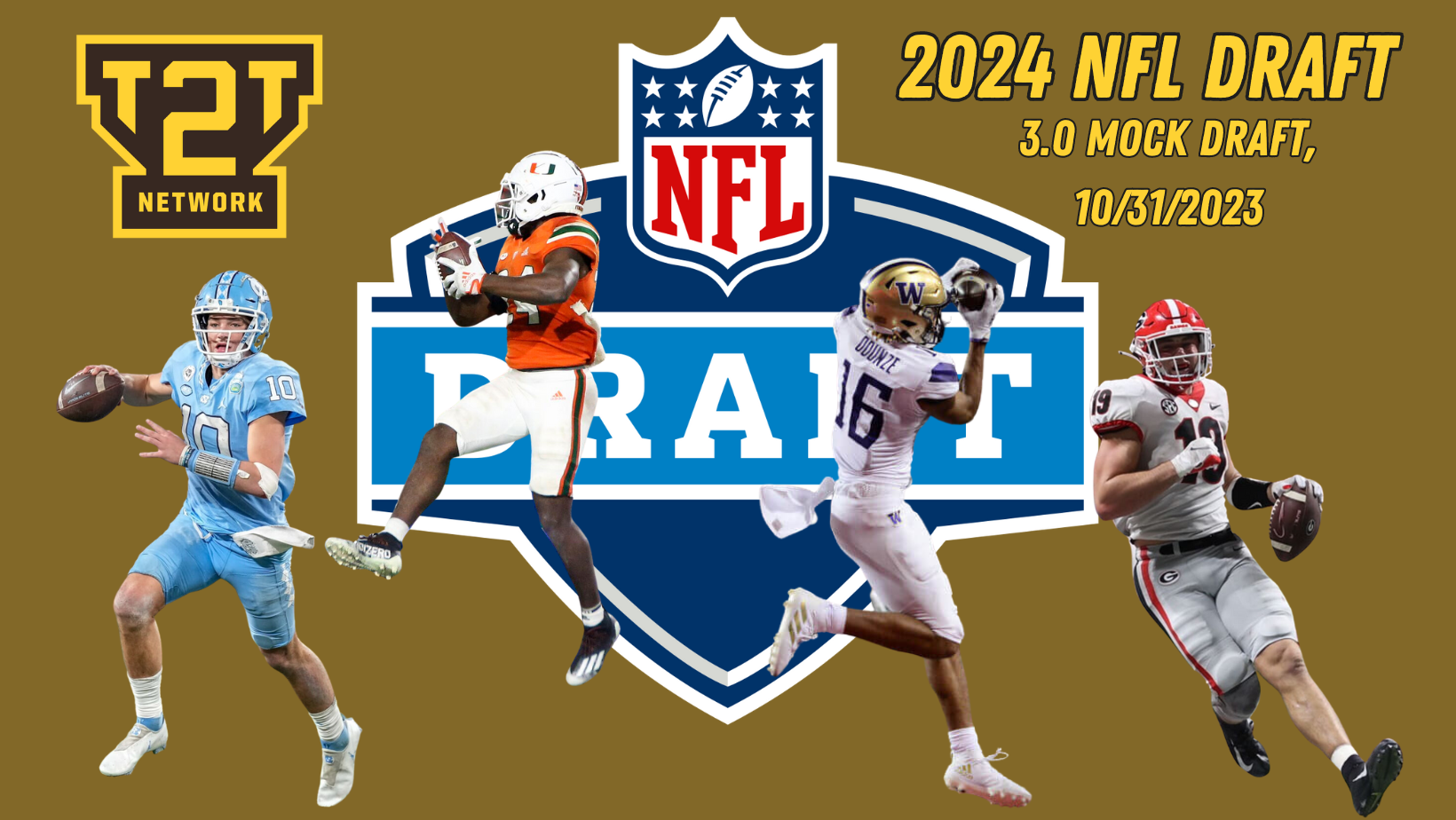2024 NFL draft: Updated 2-round mock draft