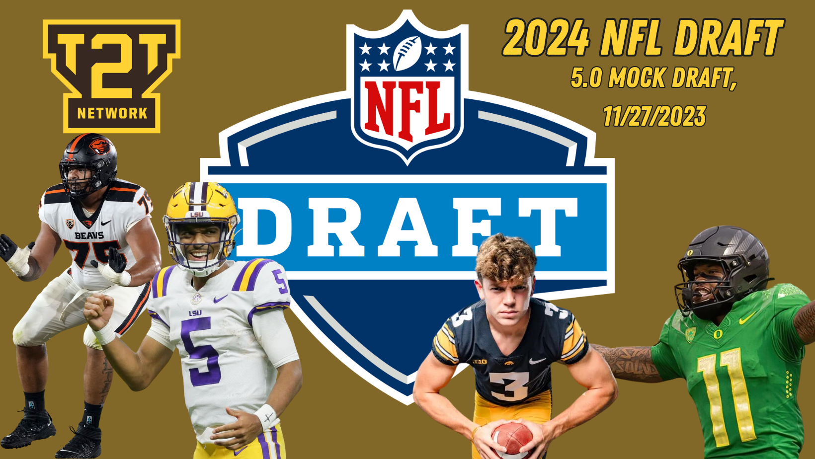 2024 NFL Mock Draft 5.0 Toilets to Titles